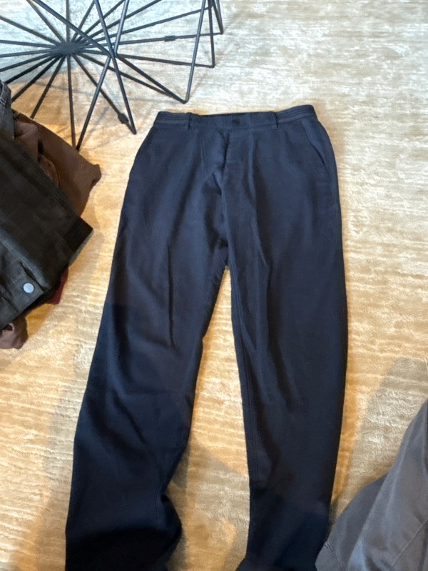 Zara buxur dökkbláar