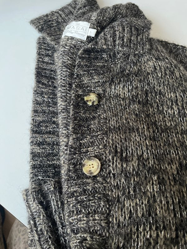 Masai ný grænsilfur peysa