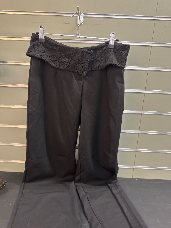 Lace buxur svartar