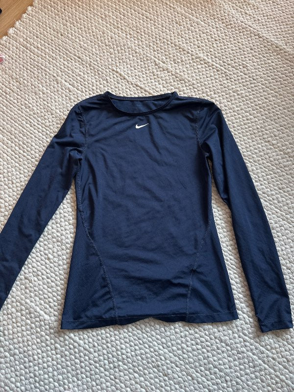 NIKE dökkblár langerma