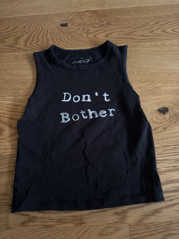 Svartur cropped bolur