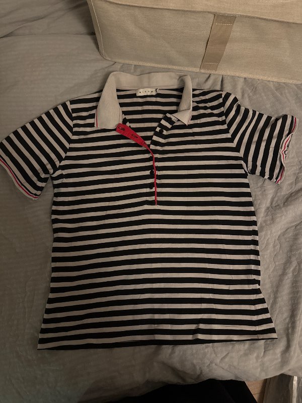 f. röndóttur polo bolur