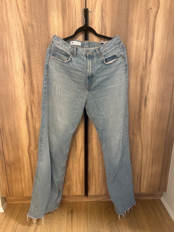 Zara gallabuxur bláar