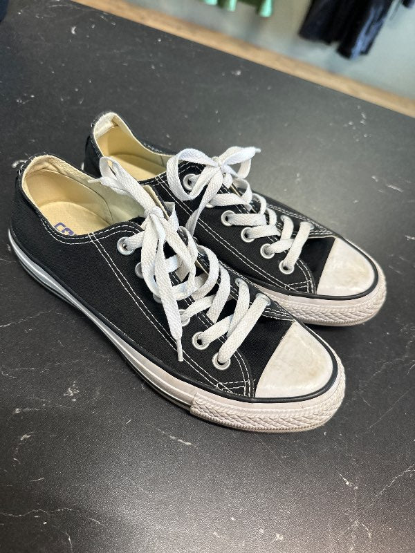converse làgir svartir