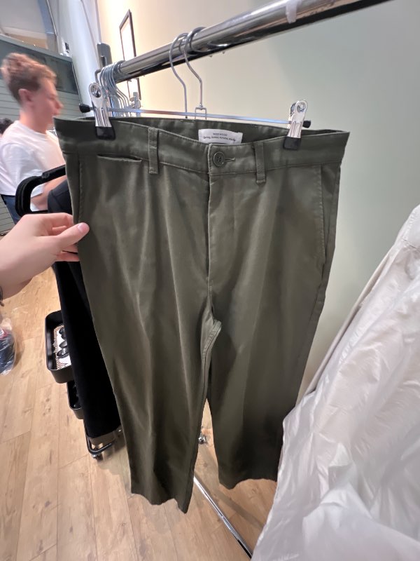 Wood wood chino Buxur Olive green