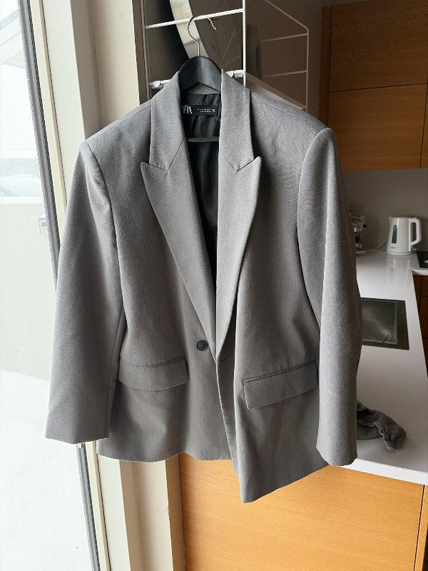 V zara blazer grár XL