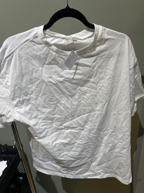 oversized hvitur bolur