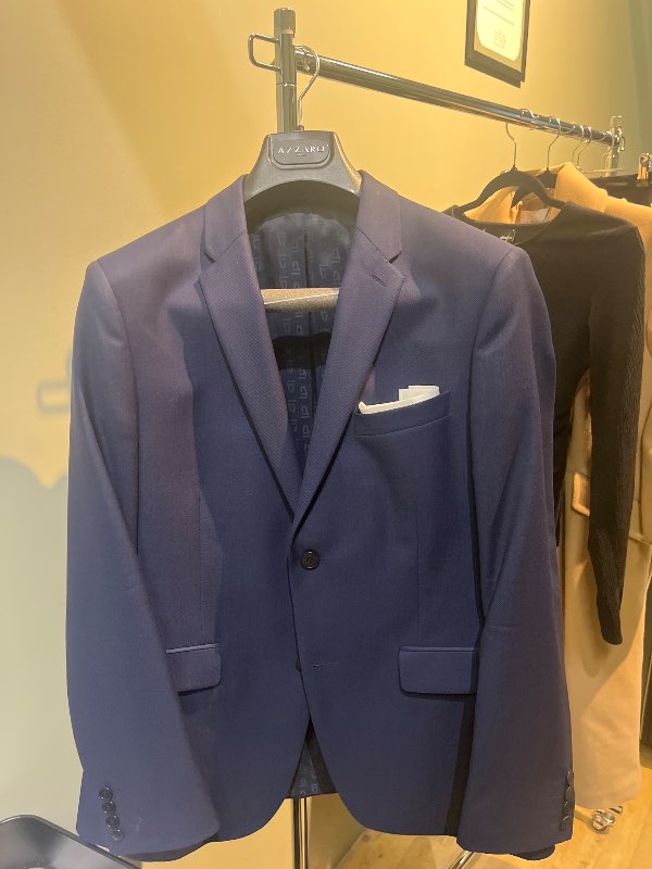 blár Azzaro blazer