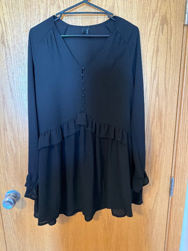 Vero moda blússa svört