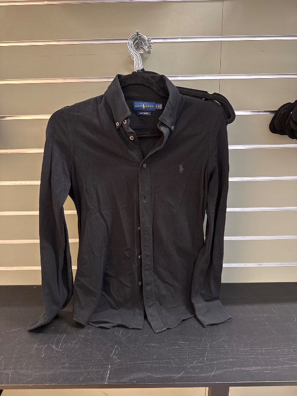 Tailord svört ralph lauren skyrta