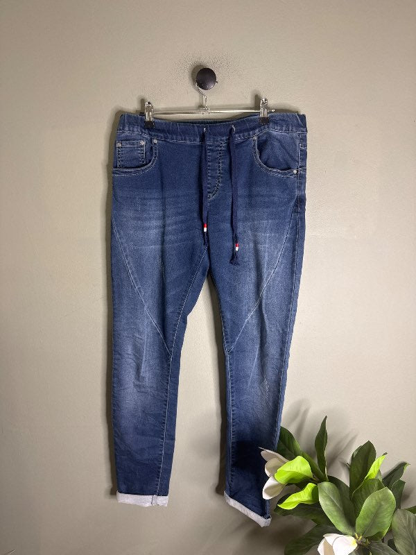 Hand Work Denim Buxur