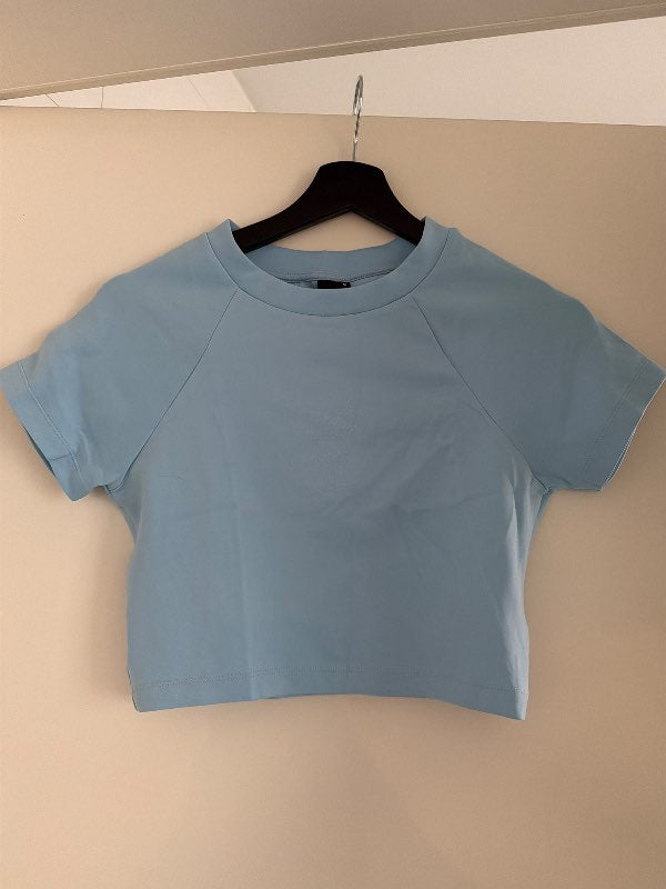 GINA TRICOT stuttermabolur blár