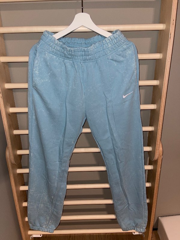 Nike joggingbuxur bláar