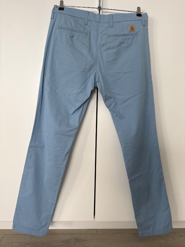Buxur Carhartt ljosblá