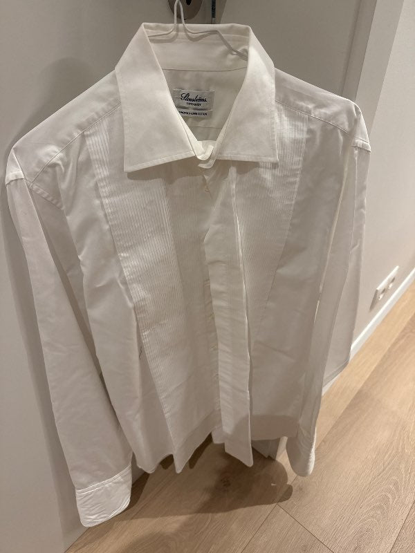 Stenströms fitted body hvít skyrta