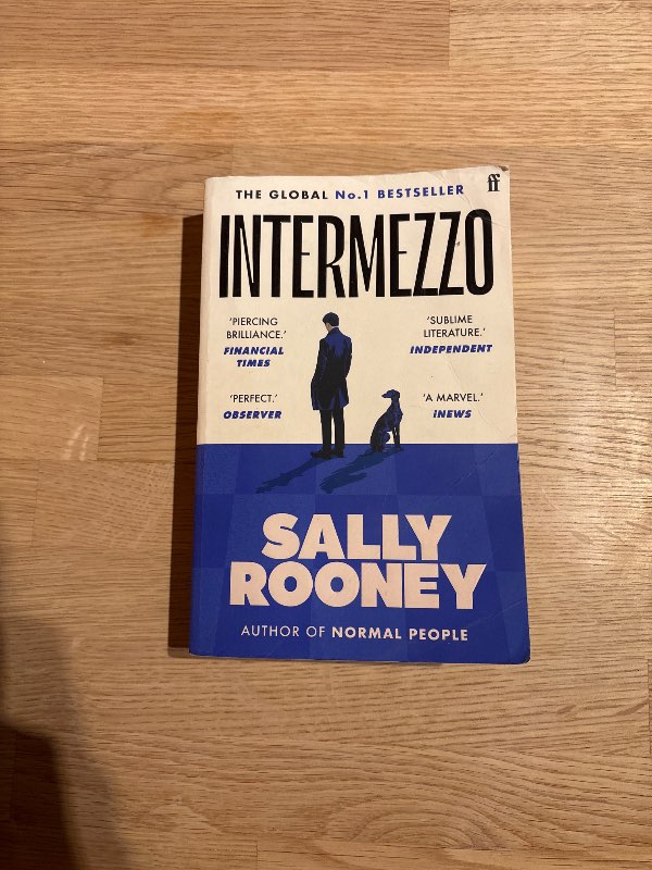 Bók (Intermezzo e. Sally Rooney)
