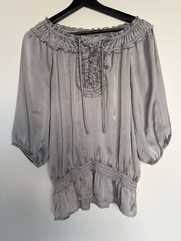 FRANSA skyrta silvur