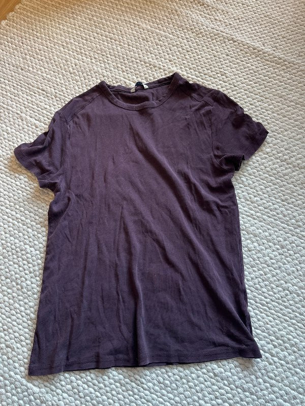 Plum/burgundy stuttermabolur
