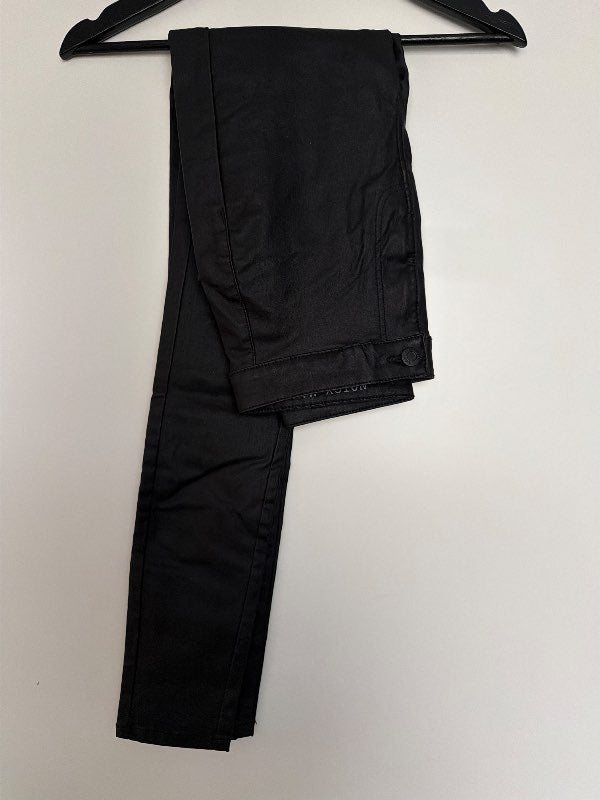 NOISYMAY pleður buxur svartar