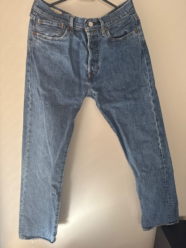 Ónotaðar Levis 501 gallabuxur