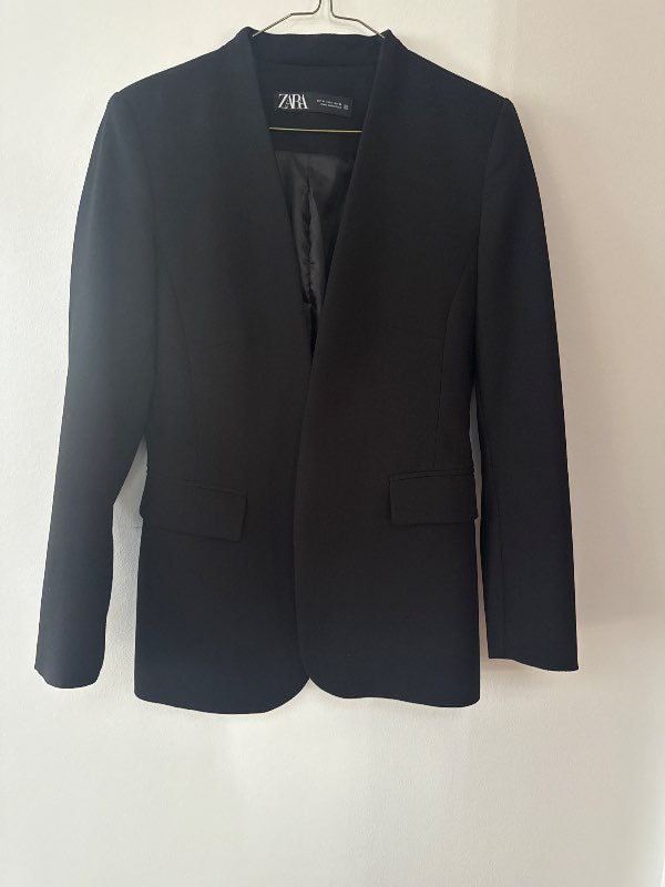 Zara blazer-svartur