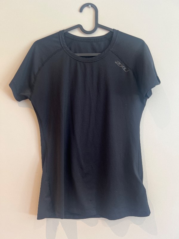2XU stuttermabolur svartur