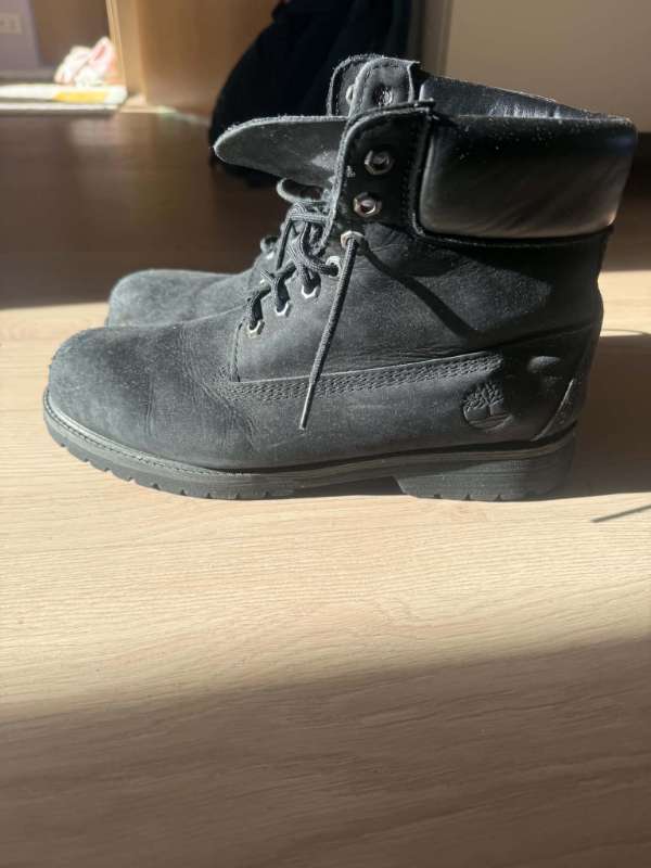 Timberland skór, svartir