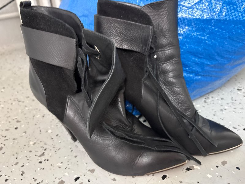 IRO fringe boots