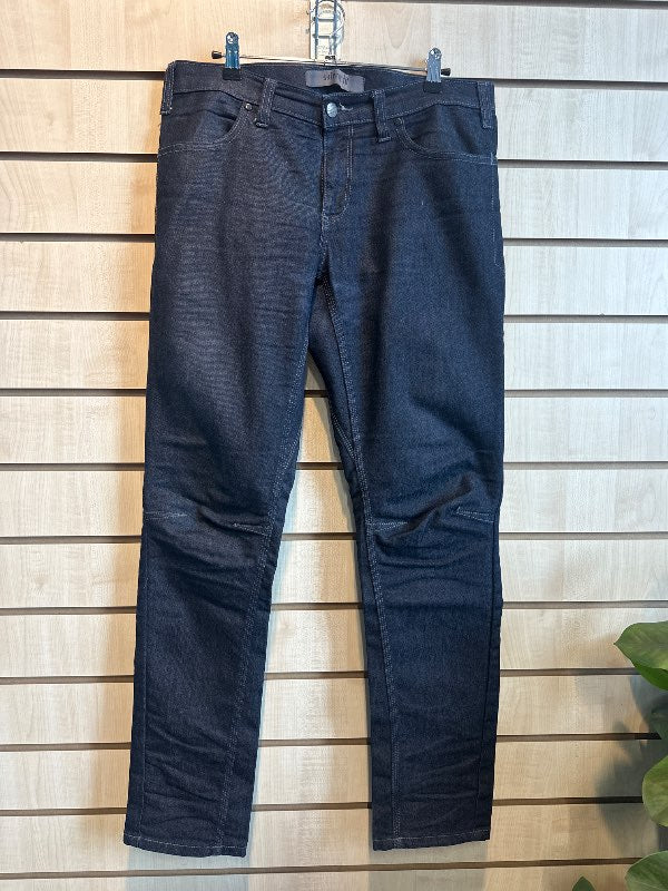 skinny fit gallabuxur