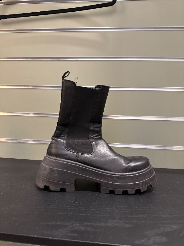 Svartir Asos boots