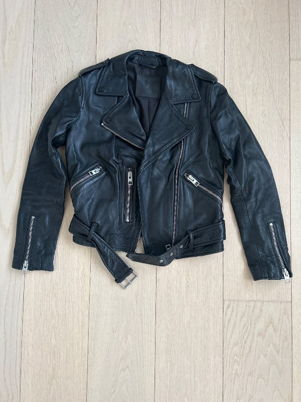 All Saints leðurjakki