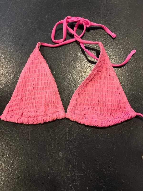 Bleikur bikini toppur