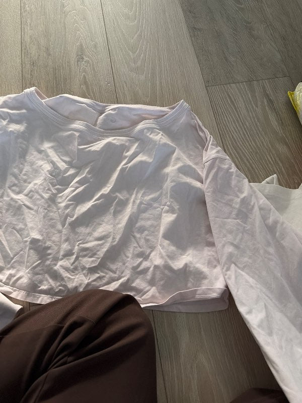 Cropped peysa