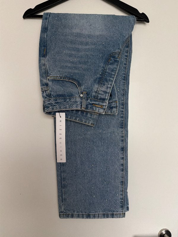 MISSGUIDED glimmer gallabuxur