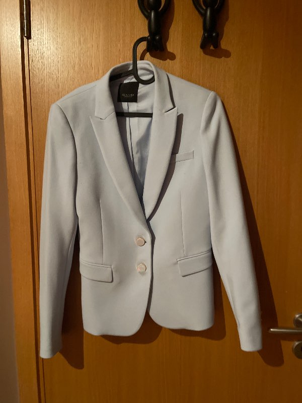 Sand ljósblár blazer