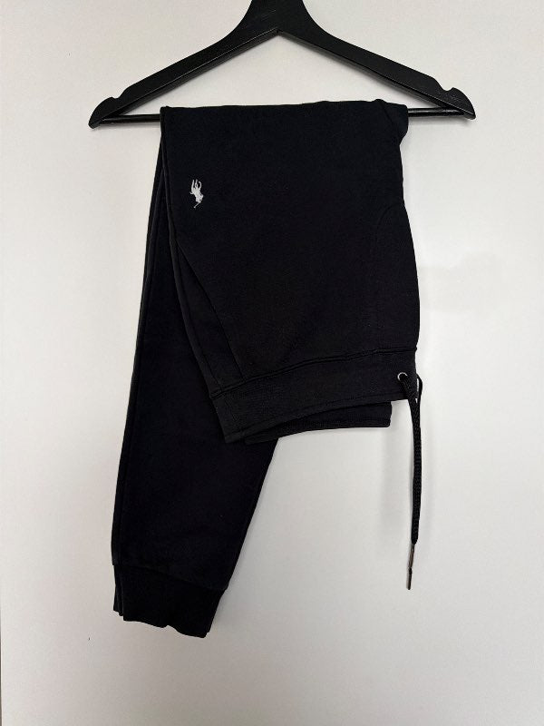 POLO jogging buxur svartar