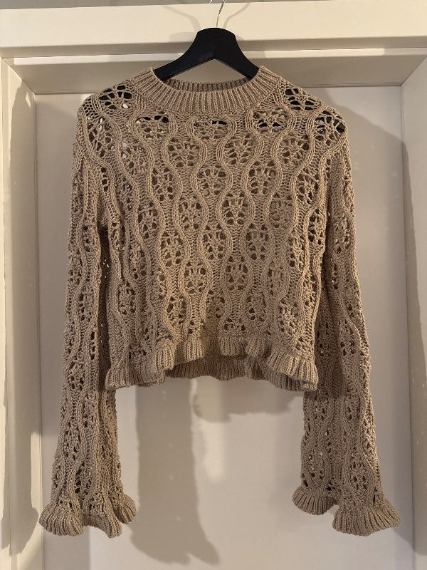 H&M peysa brún