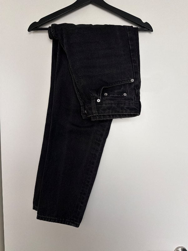 WEEKDAY gallabuxur svartar