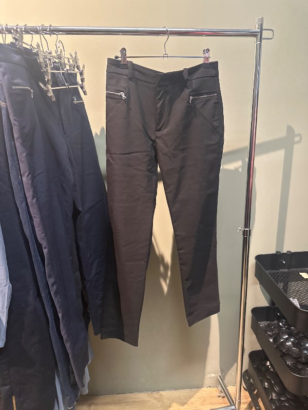 Svartar fínar buxur Zara