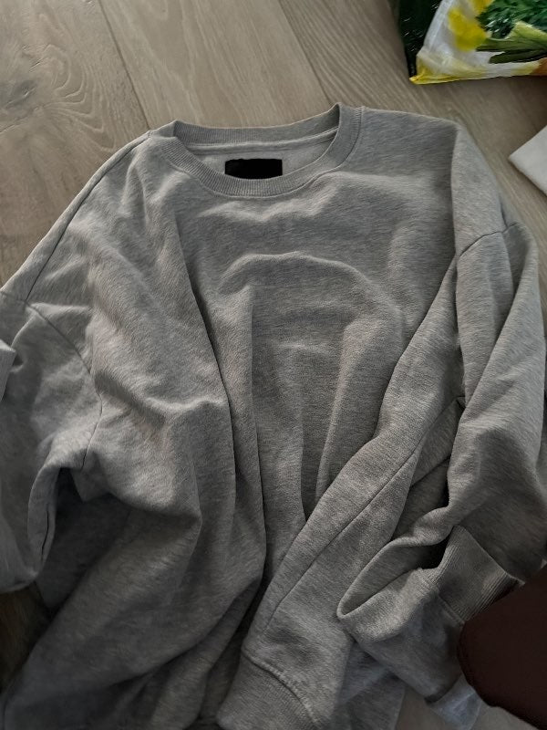 Crew neck kósýpeysa