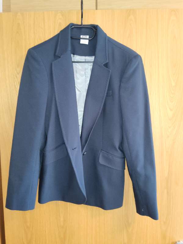 Blazer jakki - navy Lítið notaður