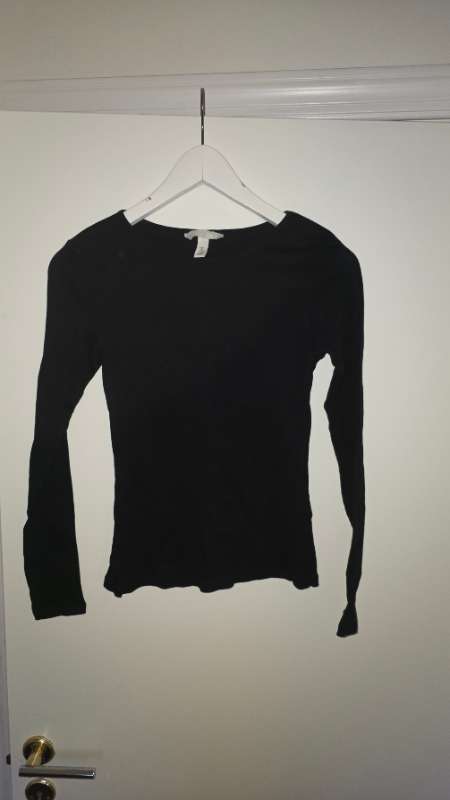 H&M bolur langerma svartur
