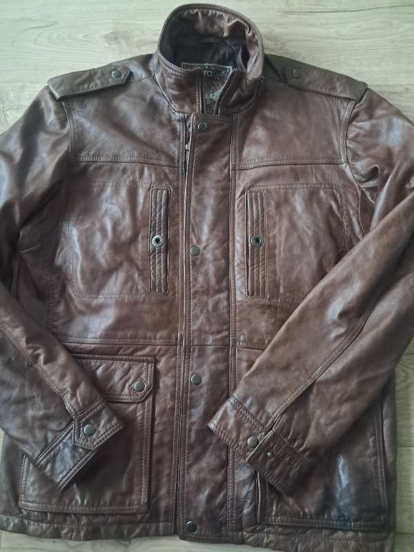 Ceralli vintage leður jakki