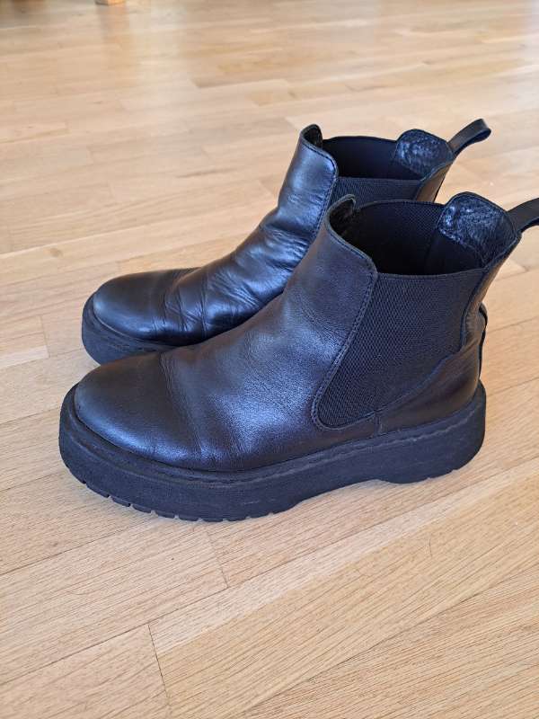 Leður boots