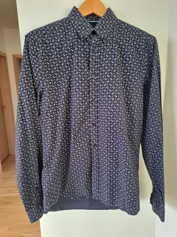 Tailored  blá skyrta