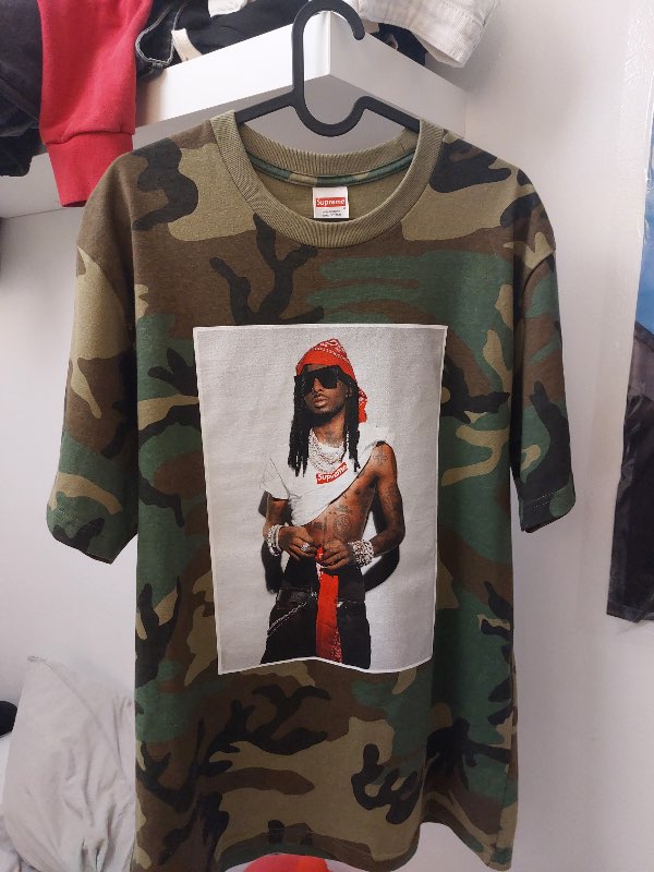 Supreme t-shirt playboi carti camo