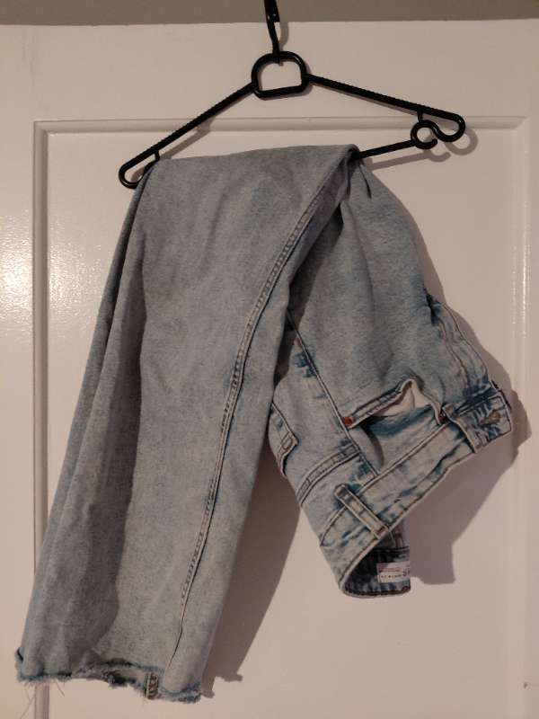 Denim buxur