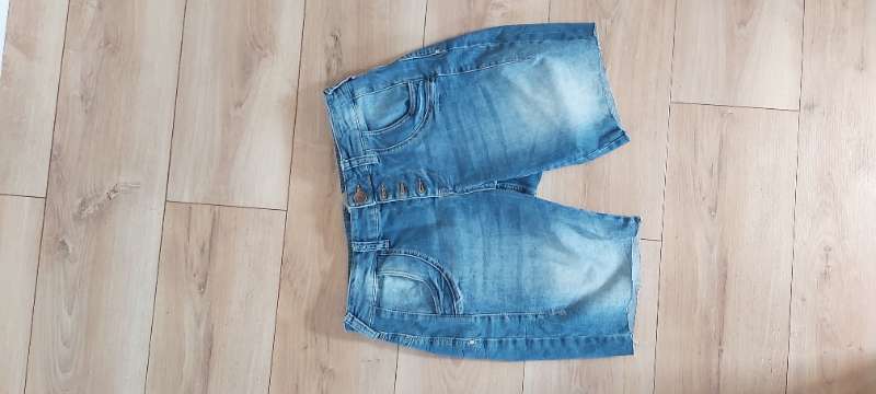 Stuttbuxur denim bermuda