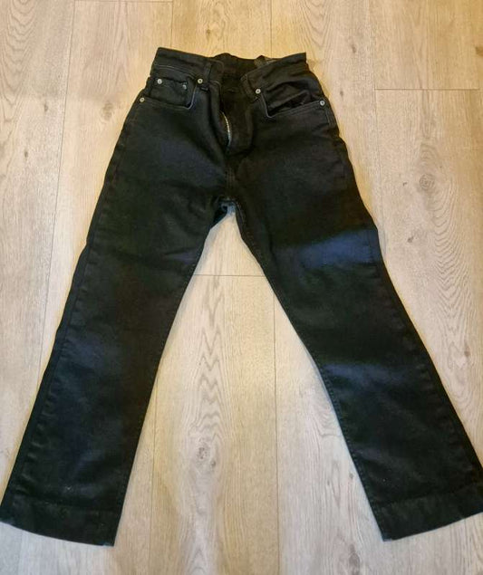 Svartar gallabuxur ZARA