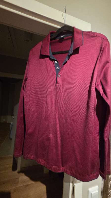 POLOBOLUR HUGO BOSS VÍNRED